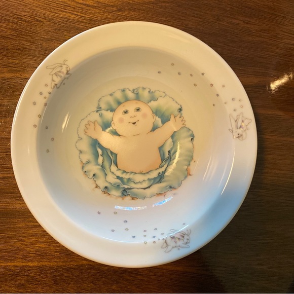 Cabbage patch kids dish set. Royal Worcester first edition. 1984 made in England - Picture 9 of 16